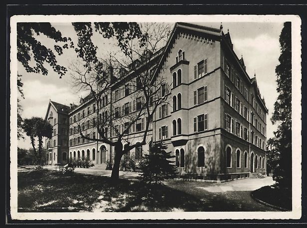 Cartoline postali: AK Basel, Partie am Missionshaus – Usato da Berlin venduto da bartko-reher