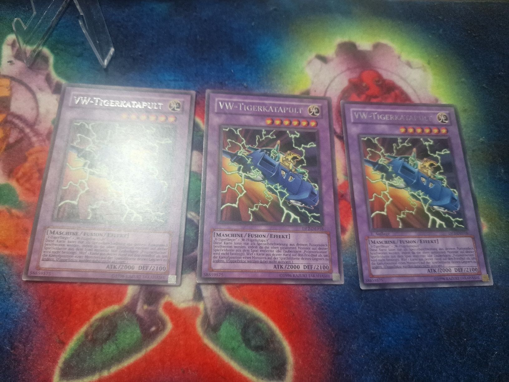 Yugioh Carte collezionabili: Yugioh 3x VW Tigerkatapult – Usato da Dietikon venduto da GC-Store