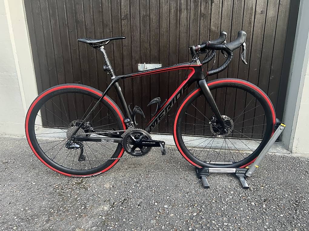 Velos: Rennvelo Merida Scultura Disc 7000-E – Gebraucht aus Ulisbach von Bolf