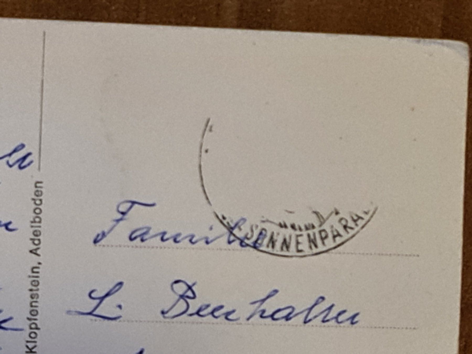 Cartoline postali: Ansichtskarte Schlegeli bei Adelboden – Usato da Dintikon venduto da Vexi 1