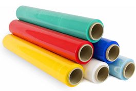 Verpackungsfolie, 50 cm breit und dehnbar, bis zu 300 m lang