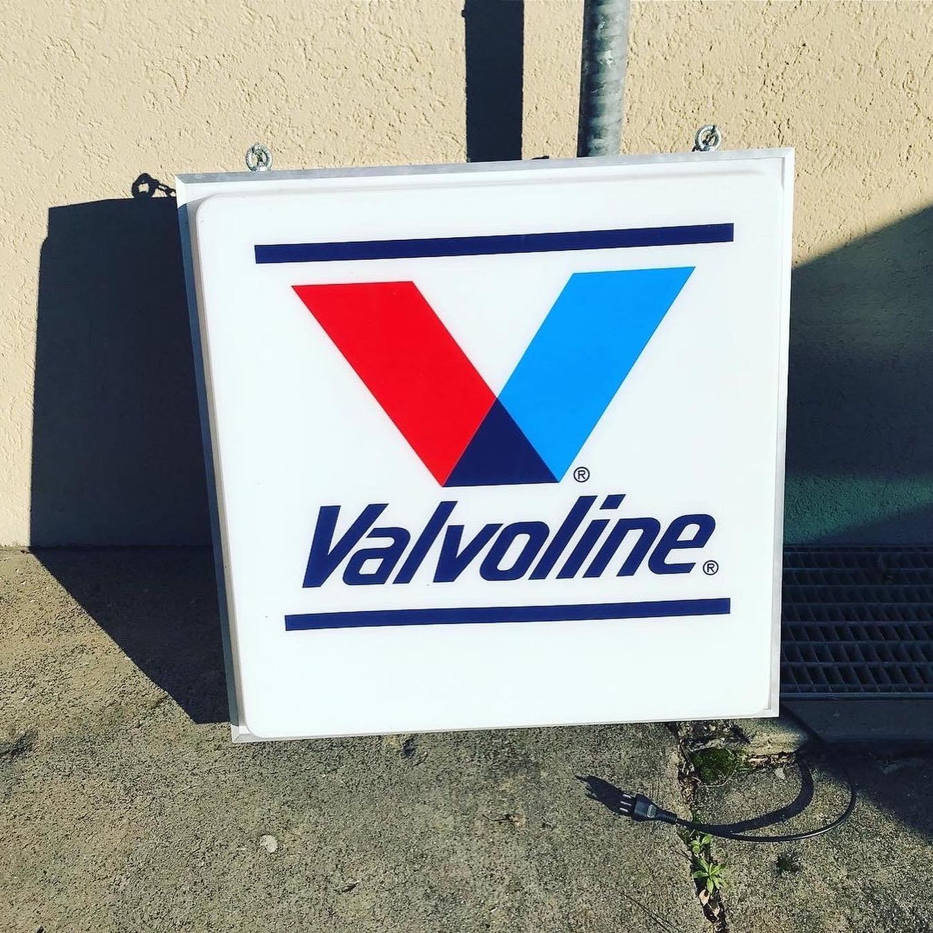 Insegne: Valvoline - Leuchtreklame – Usato da Erlinsbach venduto da Stu-ff