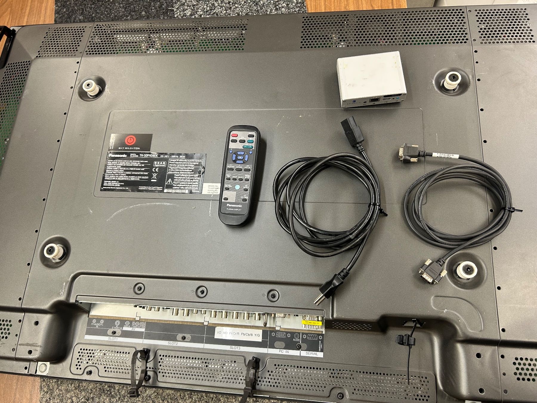 Panasonic Monitor: Panasonic TH-50PHD8EK profes. 50-Zoll-Plasmabildschirm – Usato da Malters venduto da DPHandel 5