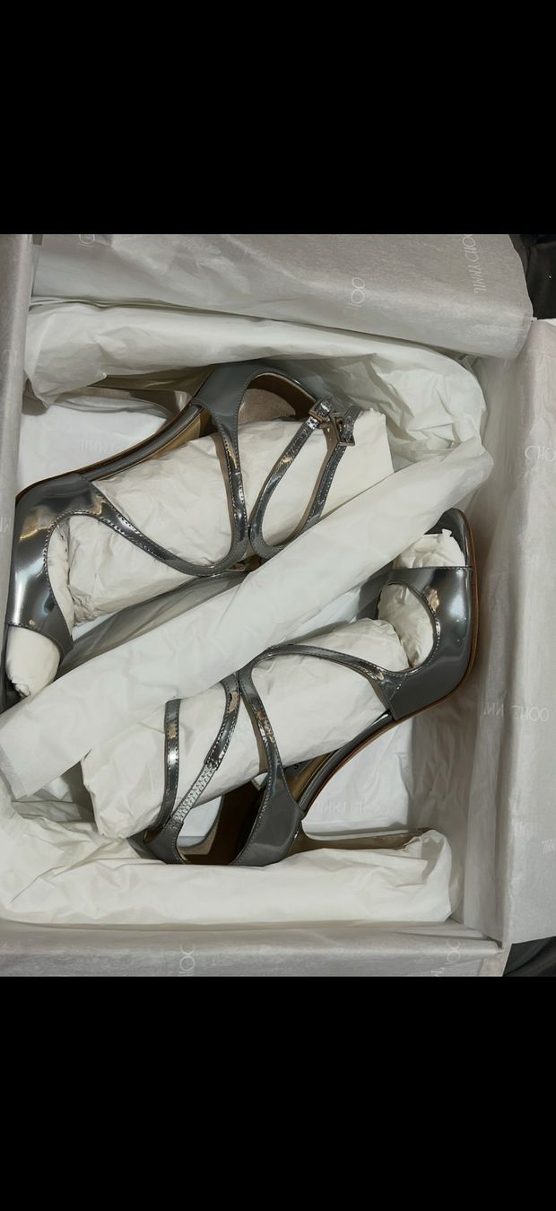 Jimmy Choo Scarpe da donna: Jimmy Choo Silver Lance 37 NEU – Nuovo e nell'imballaggio originale da Dübendorf venduto da AlexF_8nhl 7