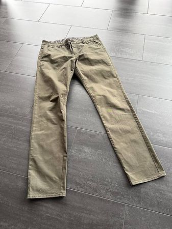 Herren Sommerhose / Freizeithose - olive - 33