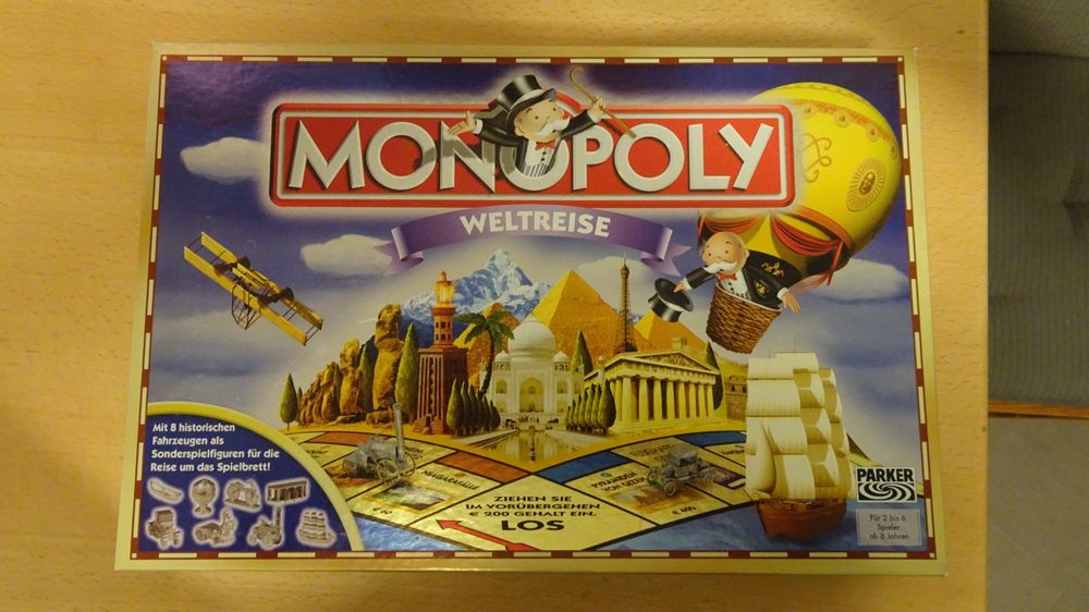 Spiel Monopoly Weltreise | Kaufen auf Ricardo