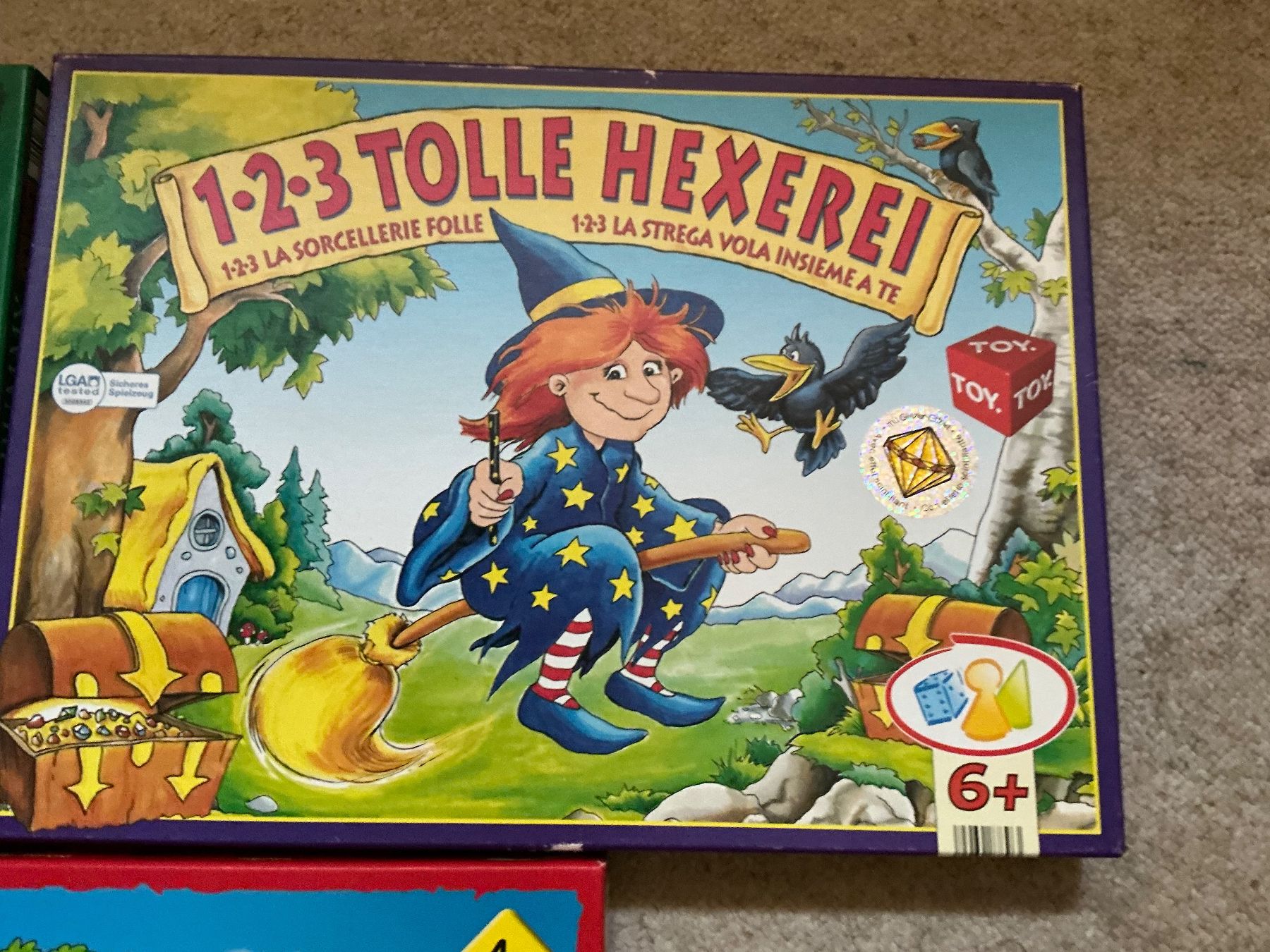 Spiele: 3 lässige Brettspiele , Rummy, Hexerei, Kirschbaum – Gebraucht aus Jona von Jancy60 2