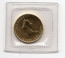 (356) Canada, ⅒ Unze, Gold, orig. verpackt, stgl