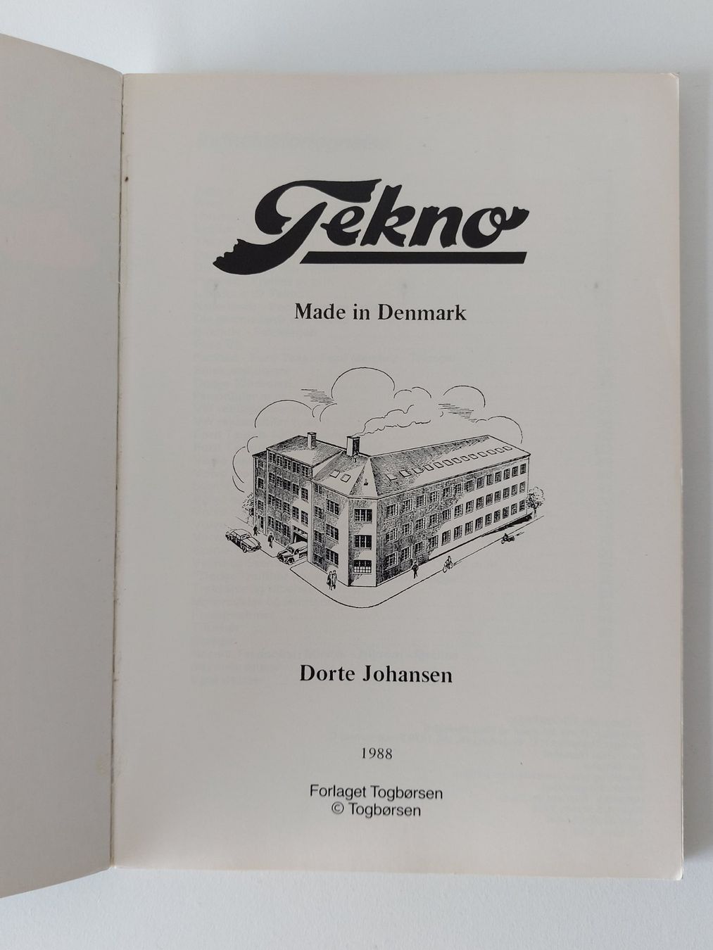 Tekno Modellini d'auto: Buch Modellauto Tekno Dänemark – Usato da Schenkon venduto da TG10 1