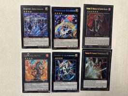 Yugioh XYZ Paket 6 X Secret Rare in super Zustand!