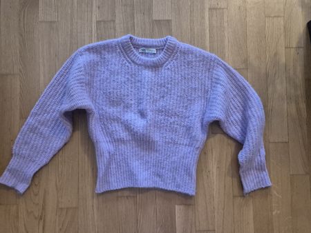 Zara Lilac Knit Sweater - Size M
