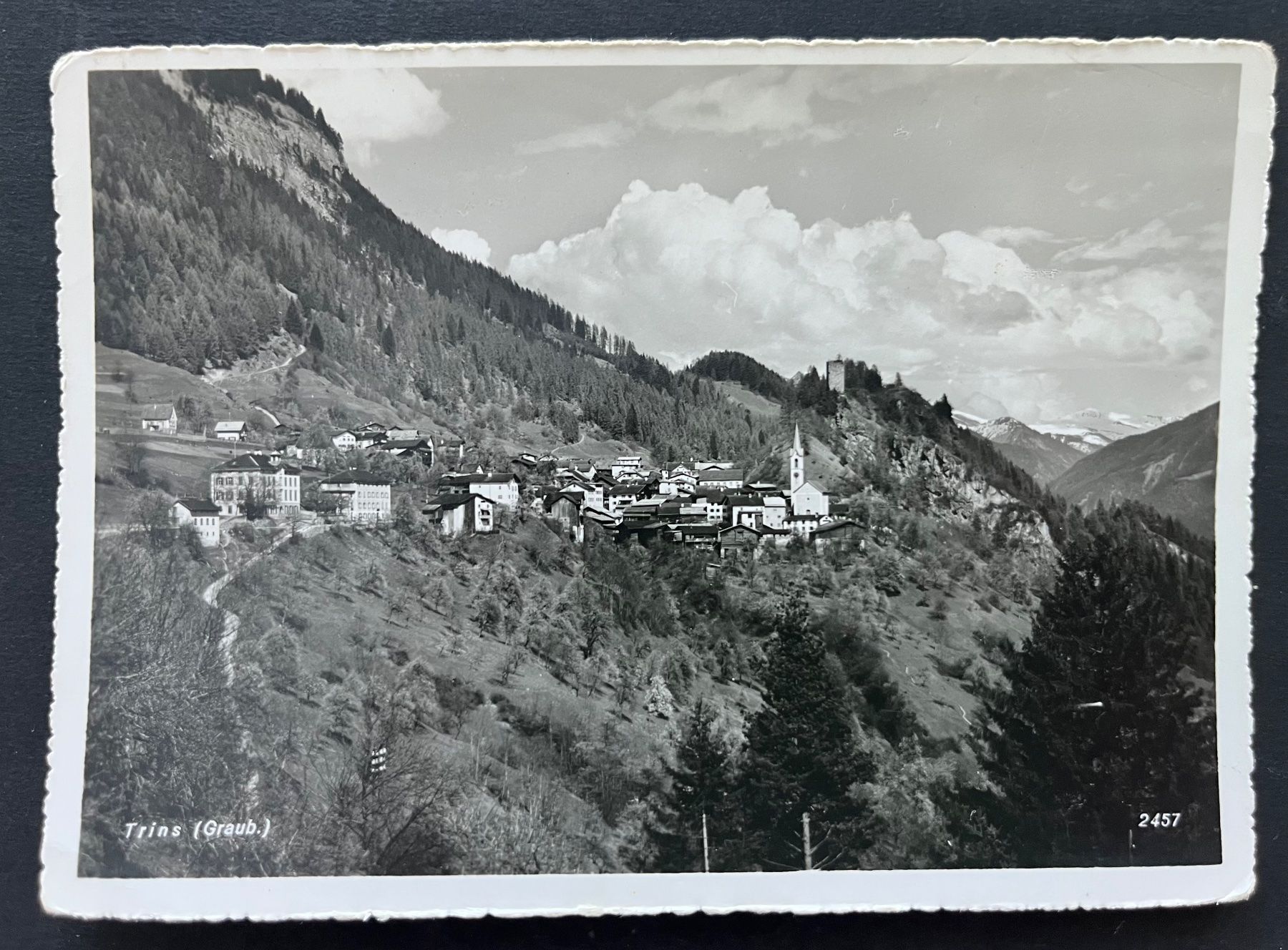 Cartoline postali: Trin (Imboden) Ansicht ca. 1960 – Usato da Wabern venduto da DaxKarten-75