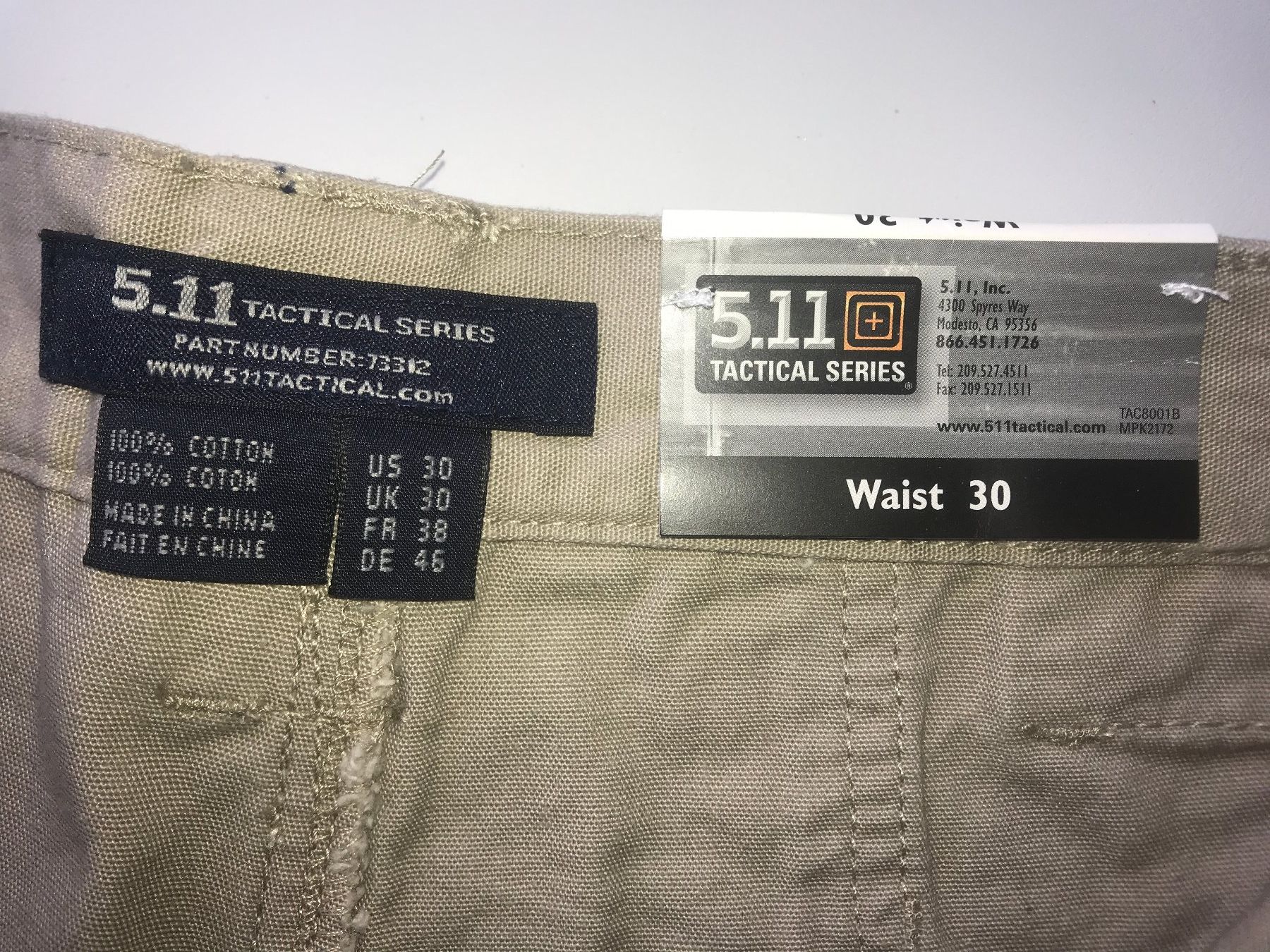 Pantaloni: 5.11 Tactical Shorts, Original 30 Zoll – Nuovo (secondo la descrizione) da Onex venduto da johnca 4