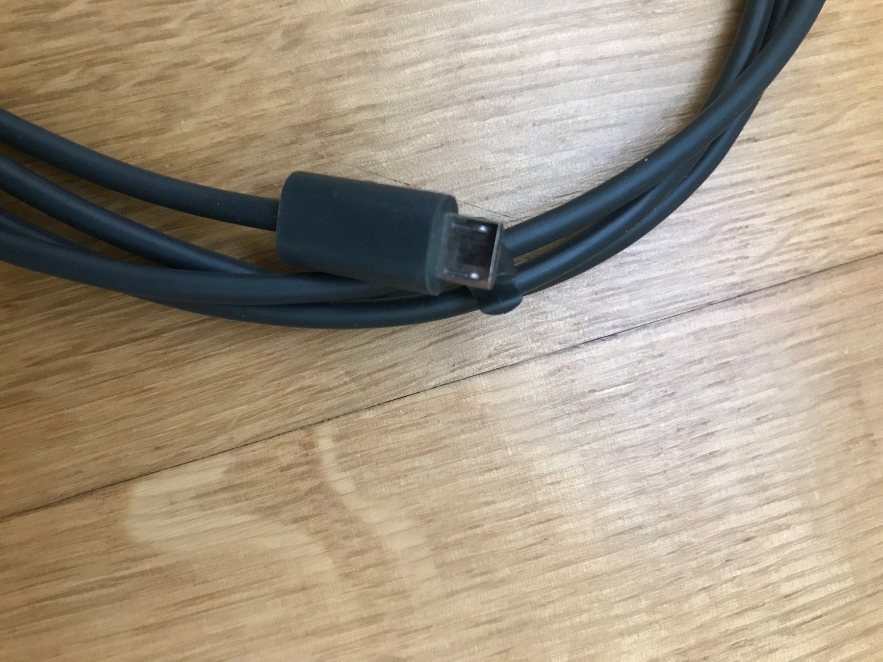 Kabel: USB-A auf Micro-USB Kabel 1,5 m schwarz – Gebraucht aus Zug von Cry71 3