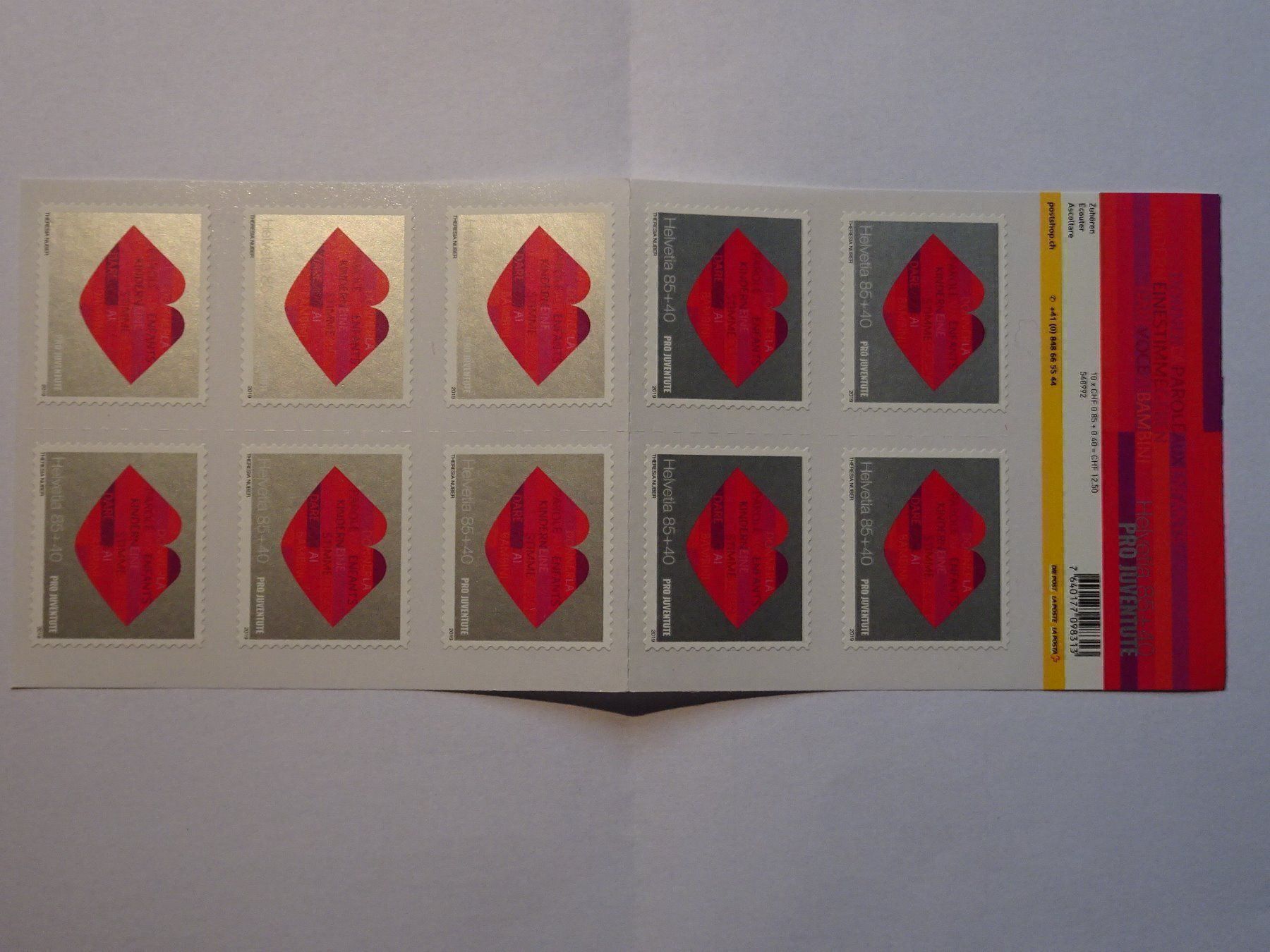 Alle Briefmarken: PJ 2019** – Neu (gemäss Beschreibung) aus Aadorf von Chnorli-Furz
