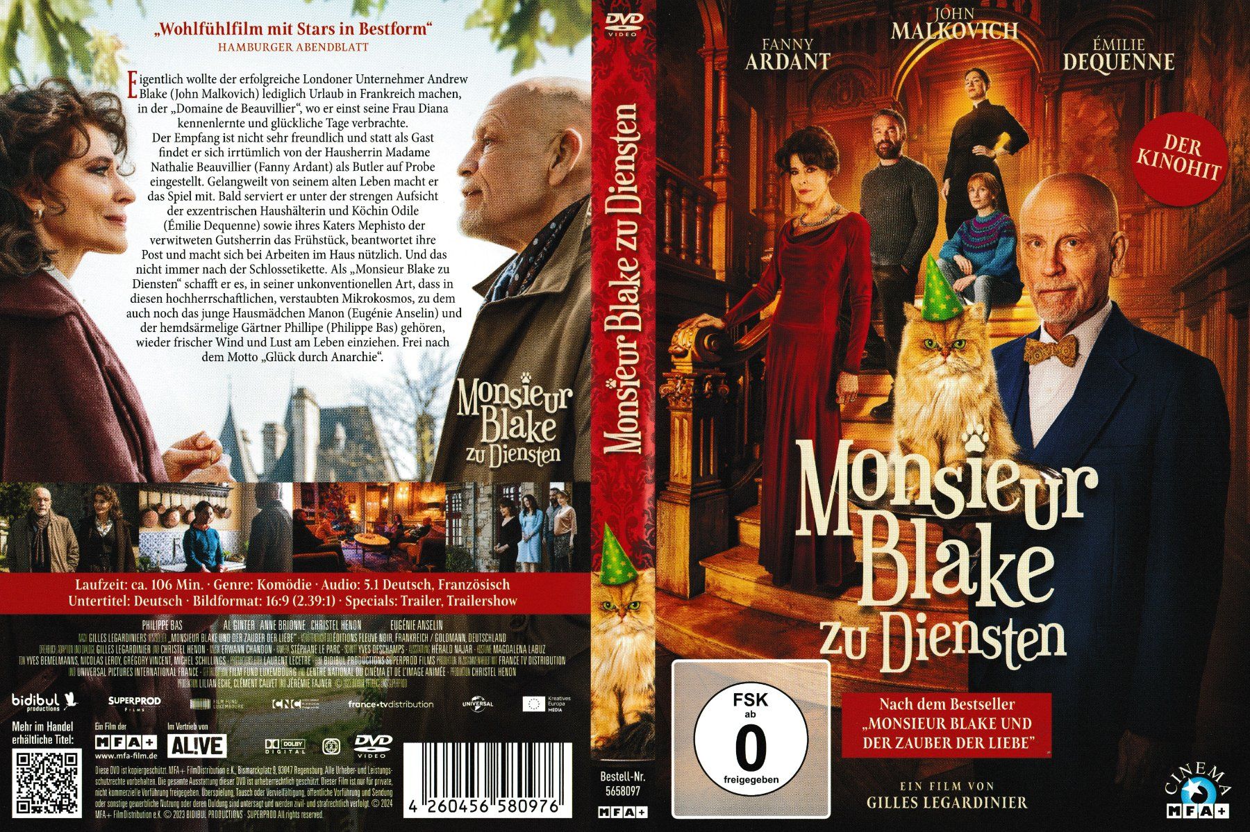 Tutti i DVDs: DVD - Monsieur Blake zu Diensten – Usato da Langnau am Albis venduto da MediaRescuerKeLoX