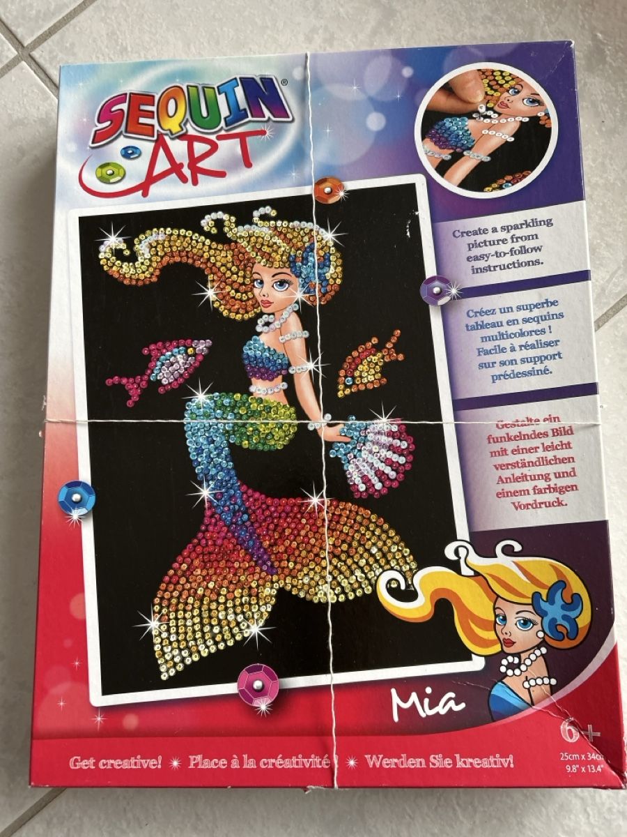 Kit bricolage: Pailletten Bastelset – Nuovo (secondo la descrizione) da Lostorf venduto da Venice16