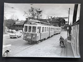 SZB Solothurn-Zollikofen-Bahn , Bern-Tierspital. Ca. 1960