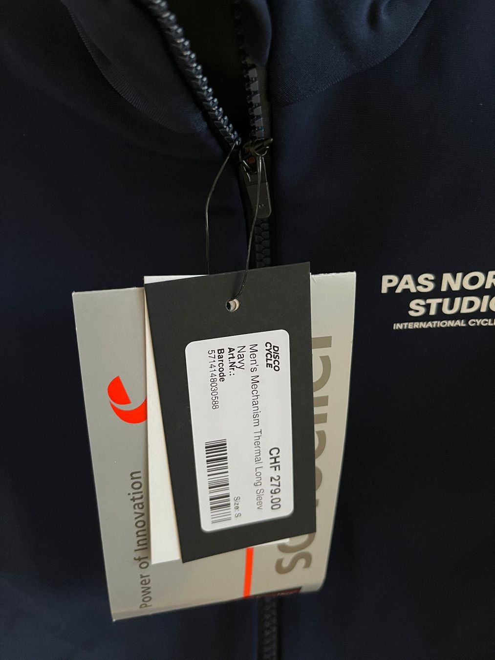 Pas Normal Studios Leibchen & Hosen: % Pas Normal Studios Men's Mechanism Thermal Long - Navy S – Neu und originalverpackt aus Bern von Disco_Cycle 2