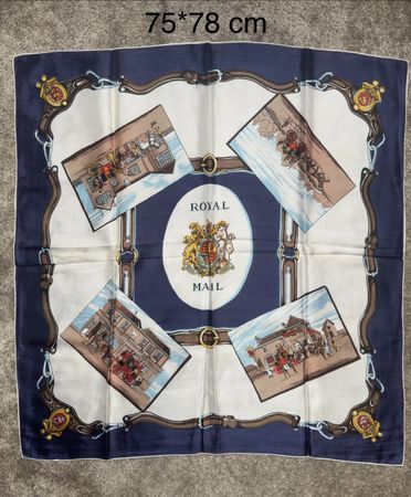 Foulard en soie – 75 x 78 cm