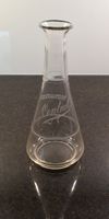 Beschriftete Glas-Karaffe (5 dl): "Restaurant Central"