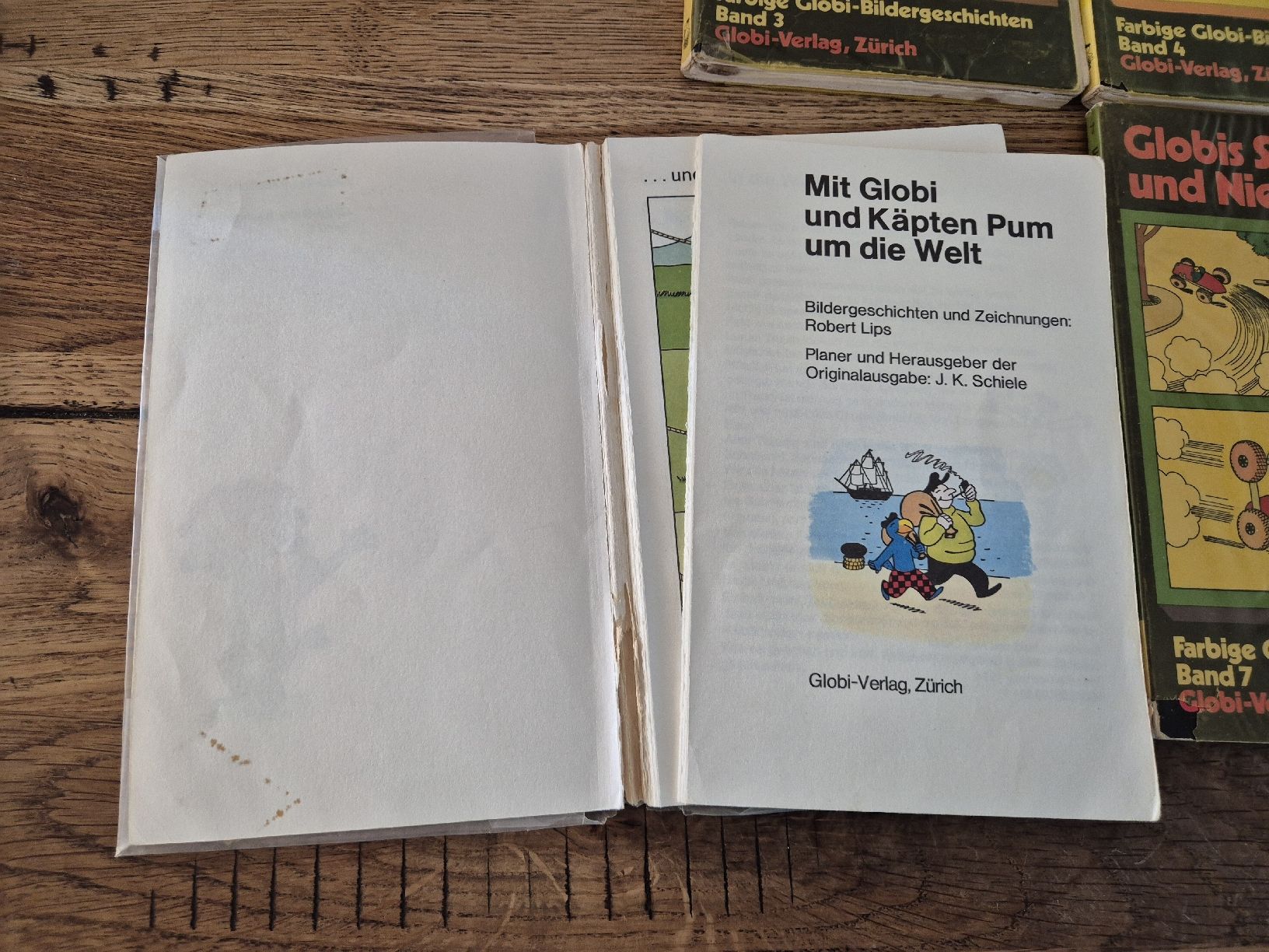 Comics: Globi Taschenbücher 1973 und 1974 – Gebraucht aus Oberdiessbach von Finland1977 1