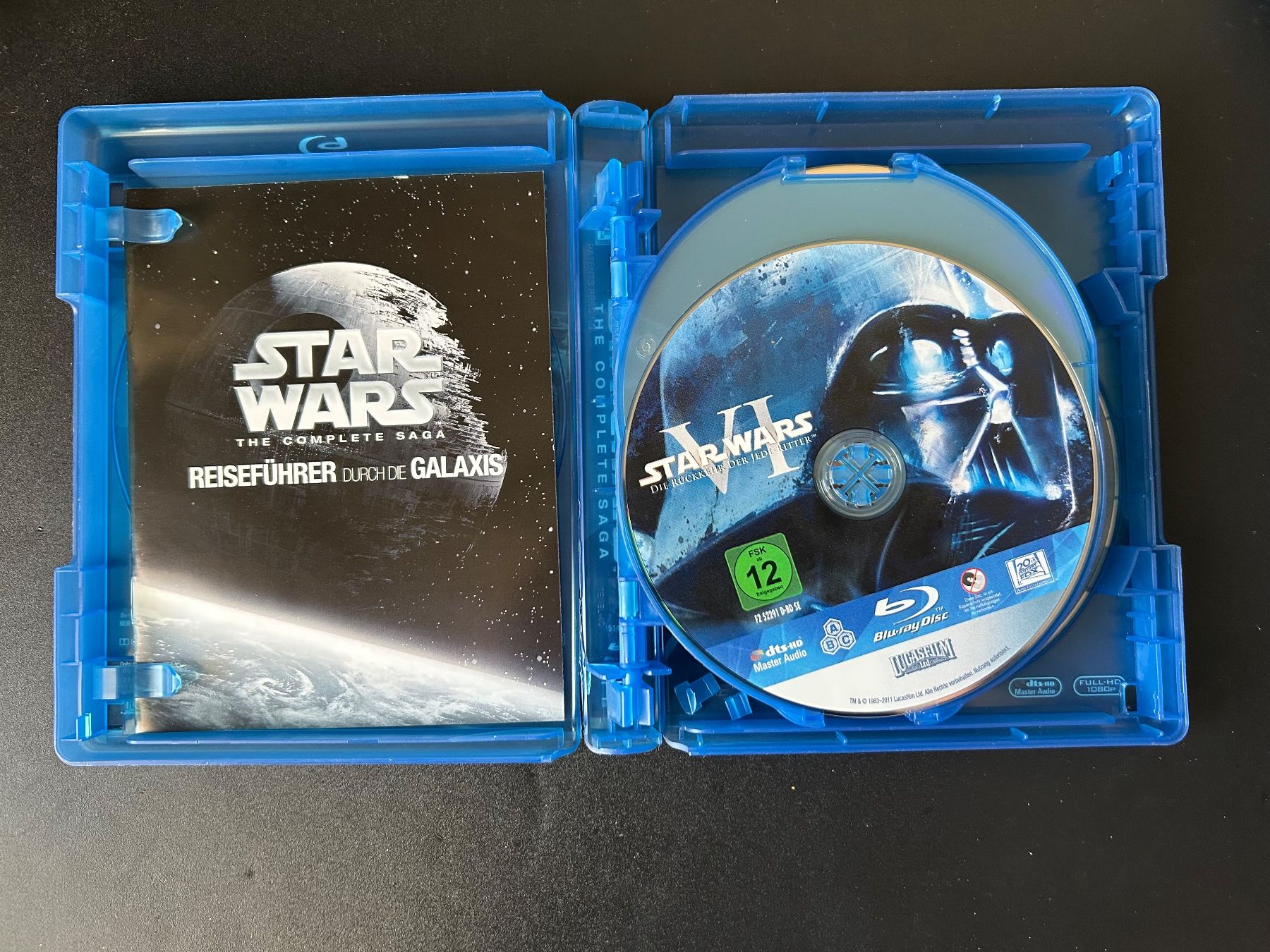Tutti i DVDs: Star Wars Complete Saga Blu-ray Box Set neuwertig – Usato da Azmoos venduto da greenstone13 1