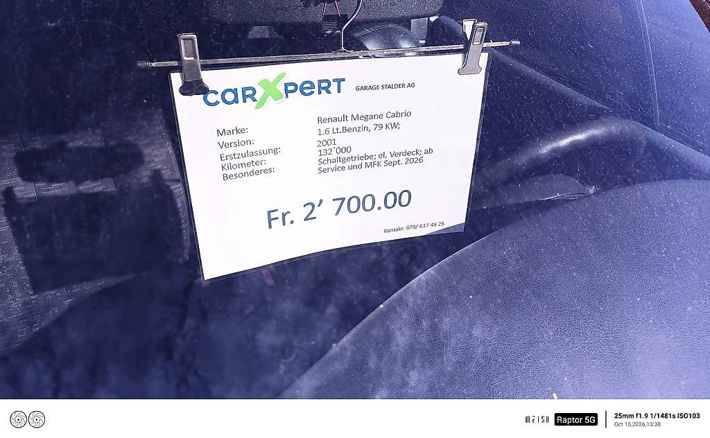 Autos: Renault Megane Cabrio – D'occasion à Grünenmatt par Serge750 3