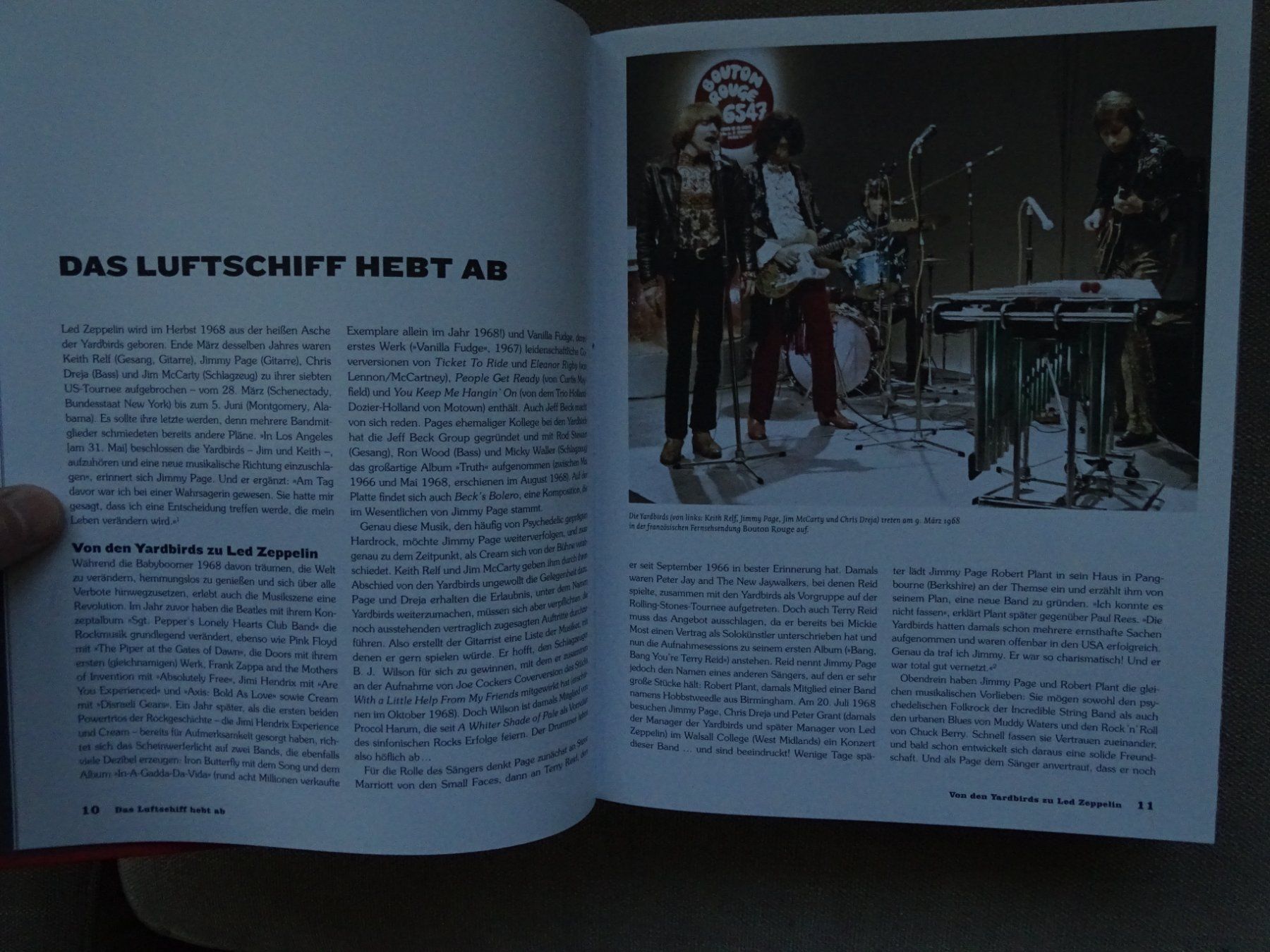 Libri: Buch Led Zeppelin 600 Seiten – Nuovo (secondo la descrizione) da Hirzel venduto da Musicman03 2