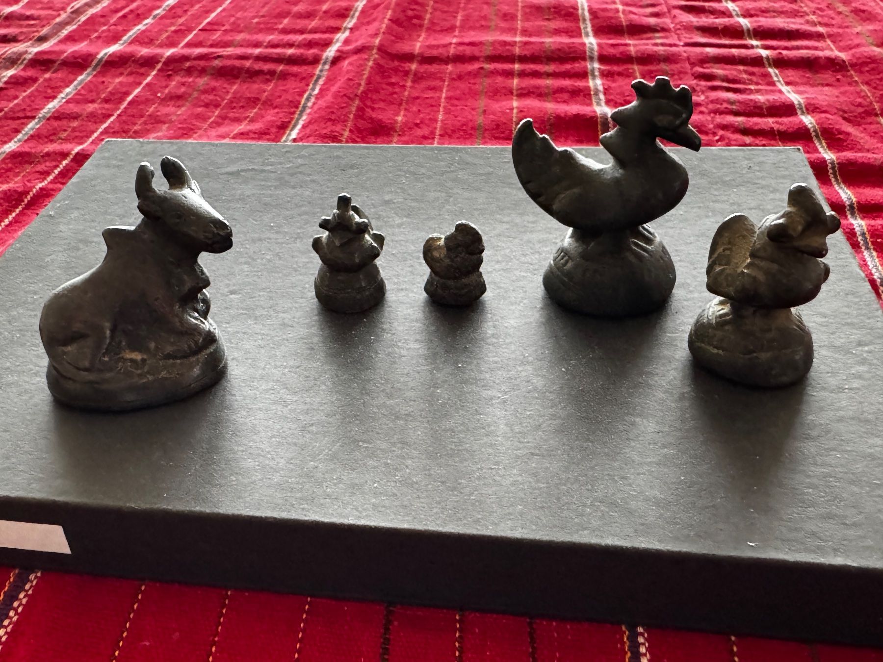 Statuette: 11 ANTIKE OPIUM - GEWICHTE – Usato da Oberägeri venduto da Bongo 3