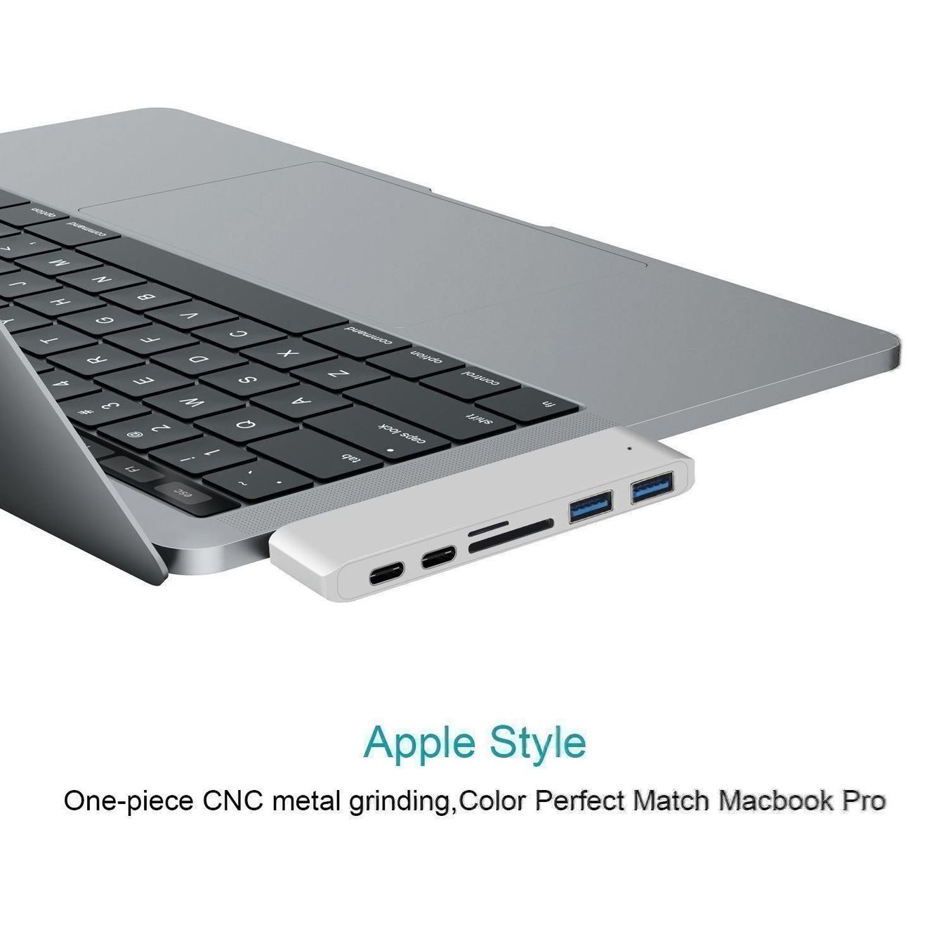 Unità & Adattatore: MacBook USB-C Adapter Hub Datentransfer – Nuovo (secondo la descrizione) da Thun venduto da Newnewshop 2