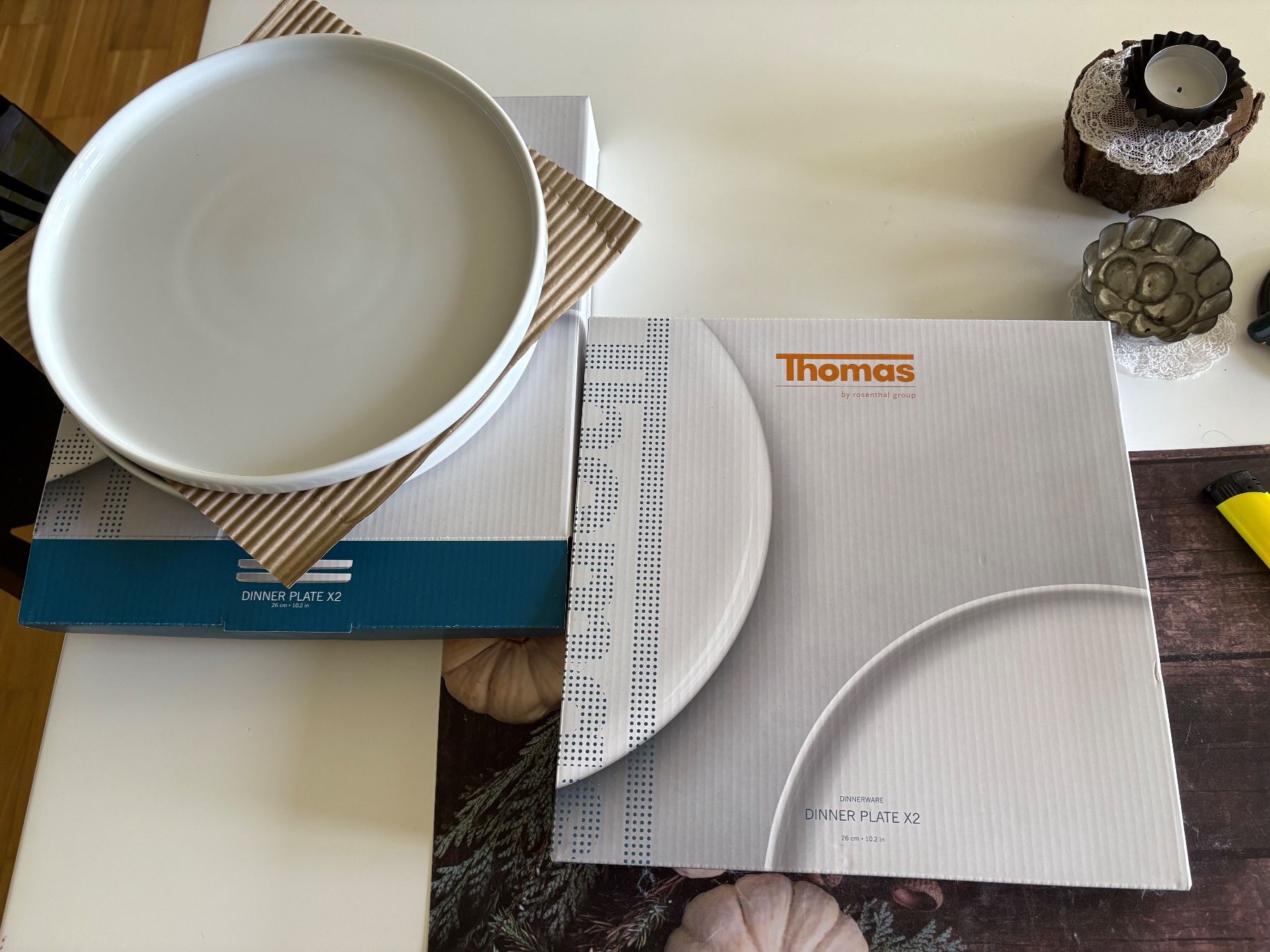 Thomas Piatti: 4 Speiseteller Neu Thomas 26 cm – Usato da Solothurn venduto da See203