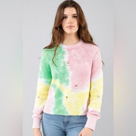Autumn Cashmere Pullover, L, bunt, Baumwolle, Top Zustand!