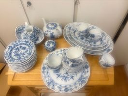 Zwiebelmuster Geschirr von Meissen,guter Zustand