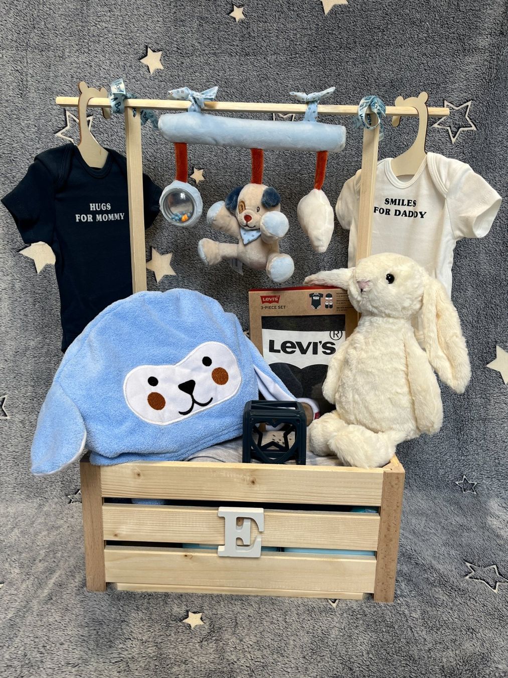 Tutte le decorazioni: Personalisierter Baby Geschenkkorb – Nuovo e nell'imballaggio originale da Safnern venduto da ROEDGM 2