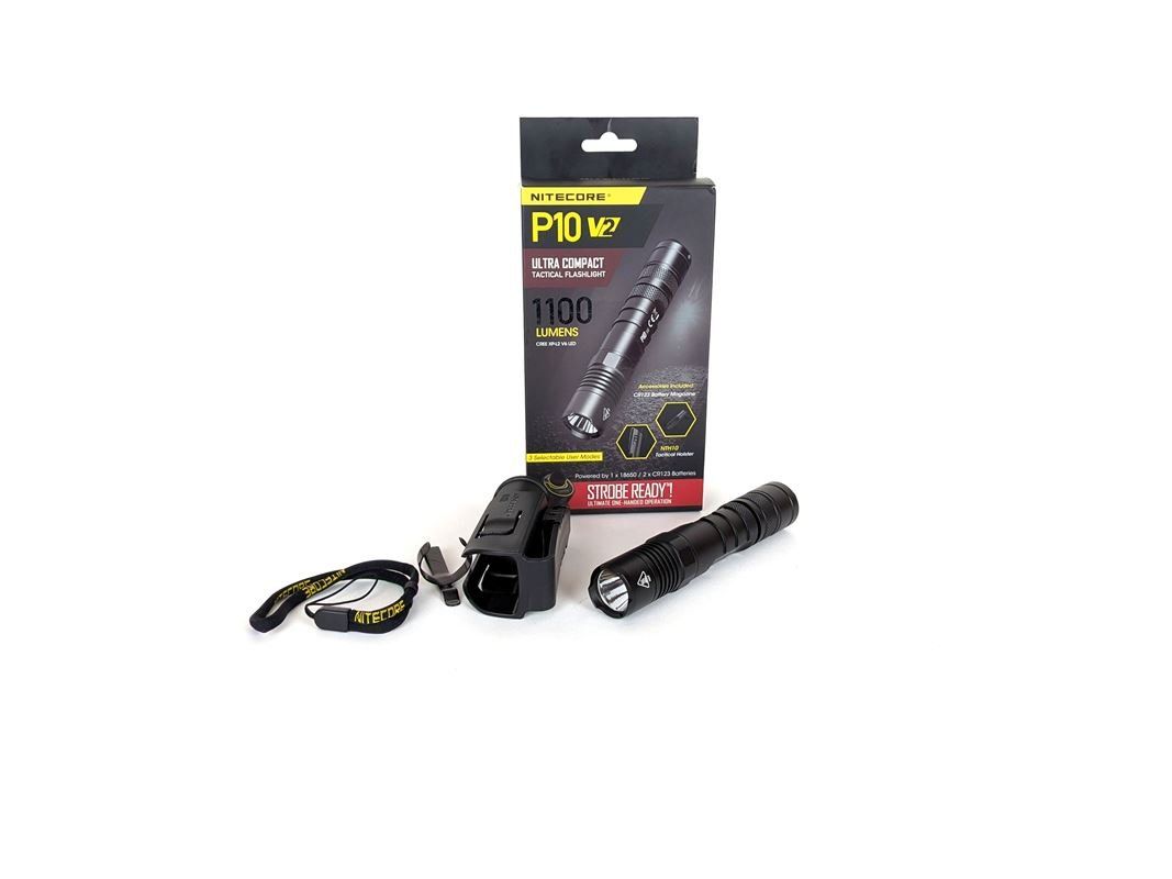 Lampes: NITECORE P10 V2 Ultra Compact Tactical Flashlight – Neuf (Voir description) à Thun par Restwert_Thun