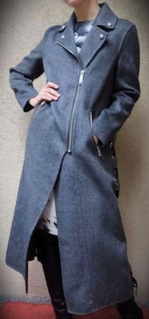 JOHN RICHMOND BELLISSIMO cappotto di lana taglia 40IT