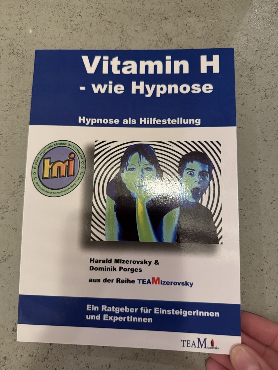 Libri: Buch Vitamin H wie Hypnose – Nuovo e nell'imballaggio originale da Mörschwil venduto da Seegurke18
