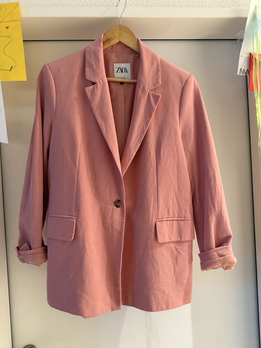Zara Jacken: Zara Blazer, Rosa, Grösse S – Gebraucht aus Volketswil von habibeoez 2
