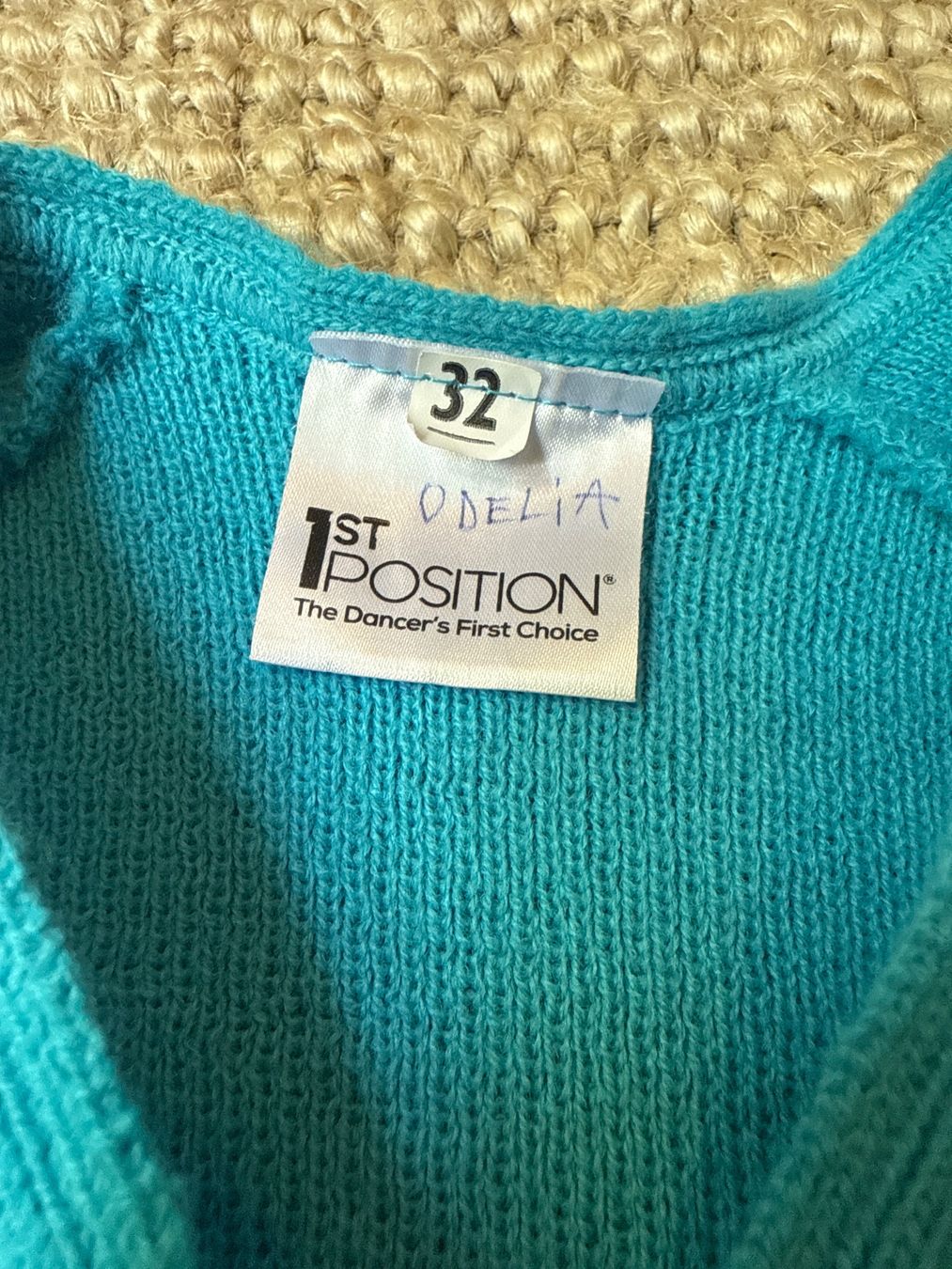 Maglioni & Felpe: Tanz Wickeljacke Türkis Gr. 128 – Usato da Horw venduto da Edith1981 1