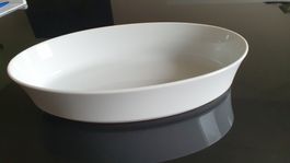 hochrandige Auflaufform weiss Cucina & Tavola 31cm