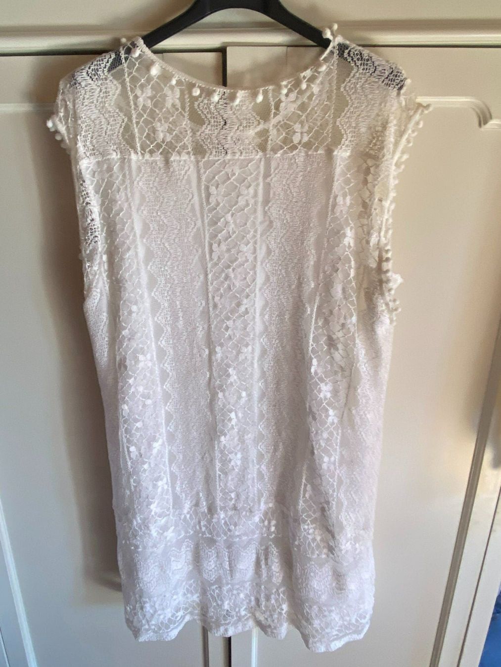 Vestiti: DAMEN SPITZENKLEID VINTAGE WEISS – Usato da Meienried venduto da ManuelaBoutique 7