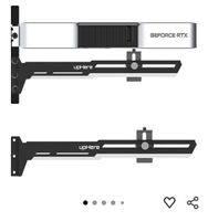 upHere Grafikkarten Halterung - GPU Bracket - Top Zustand!