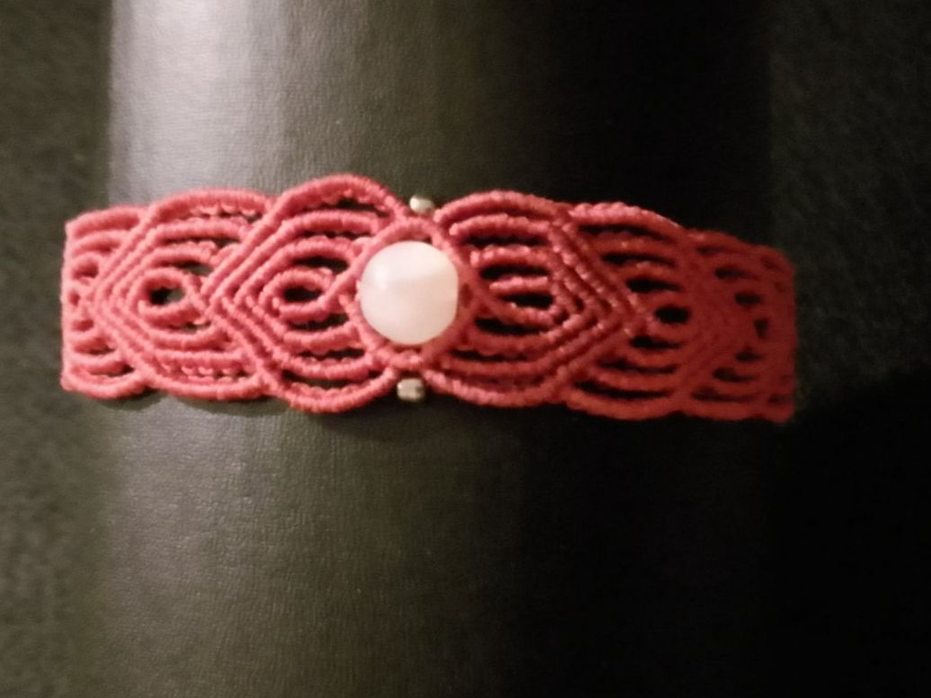 Armbänder & -reifen: handgemachtes Makramee Armband mit echter Perlmutt Perle – Neu (gemäss Beschreibung) aus Pfäffikon ZH von Emporos_42