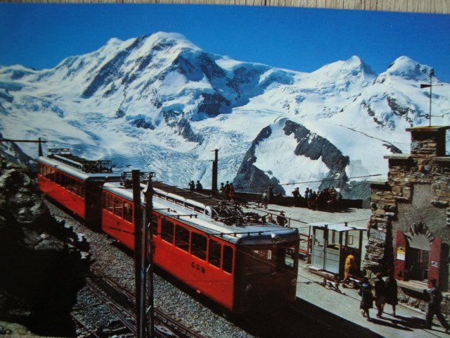 Cartoline postali: GGB Gornergratbahn Bergstation – Nuovo e nell'imballaggio originale da Thun venduto da Abigboss