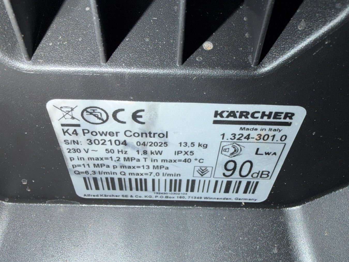 Kärcher Idropulitrici ad alta pressione: Kärcher K4 POWER CONTROL – Nuovo (secondo la descrizione) da oberglatt  zh venduto da aleks06 2