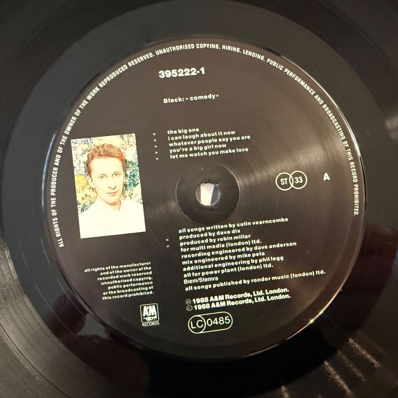 Dischi in vinile: BLACK - COMEDY – Usato da Zürich venduto da fehlton 3