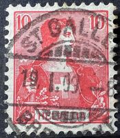 1907 Helv. Brustbild Zst 104 Voll-⦿ St. Gallen