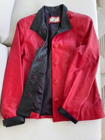 Lederjacke