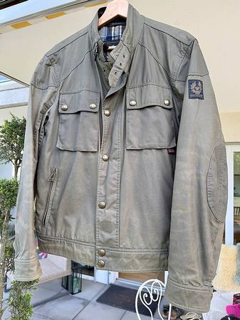 Belstaff Racemaster Waxed olive - 52 (L)